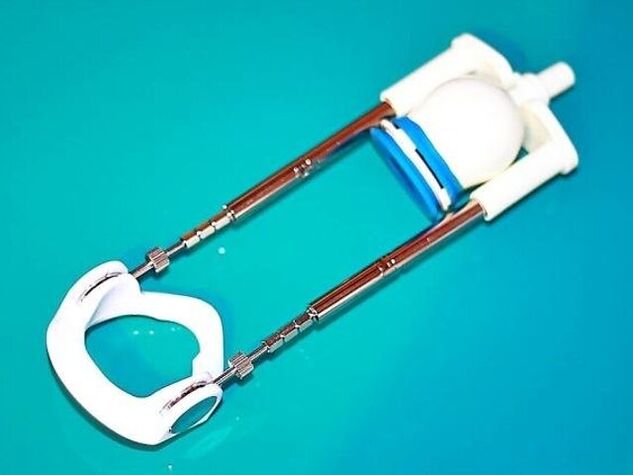 Chun an phallus a leathnú, is féidir leat gléas speisialta a úsáid - sínitheoir.